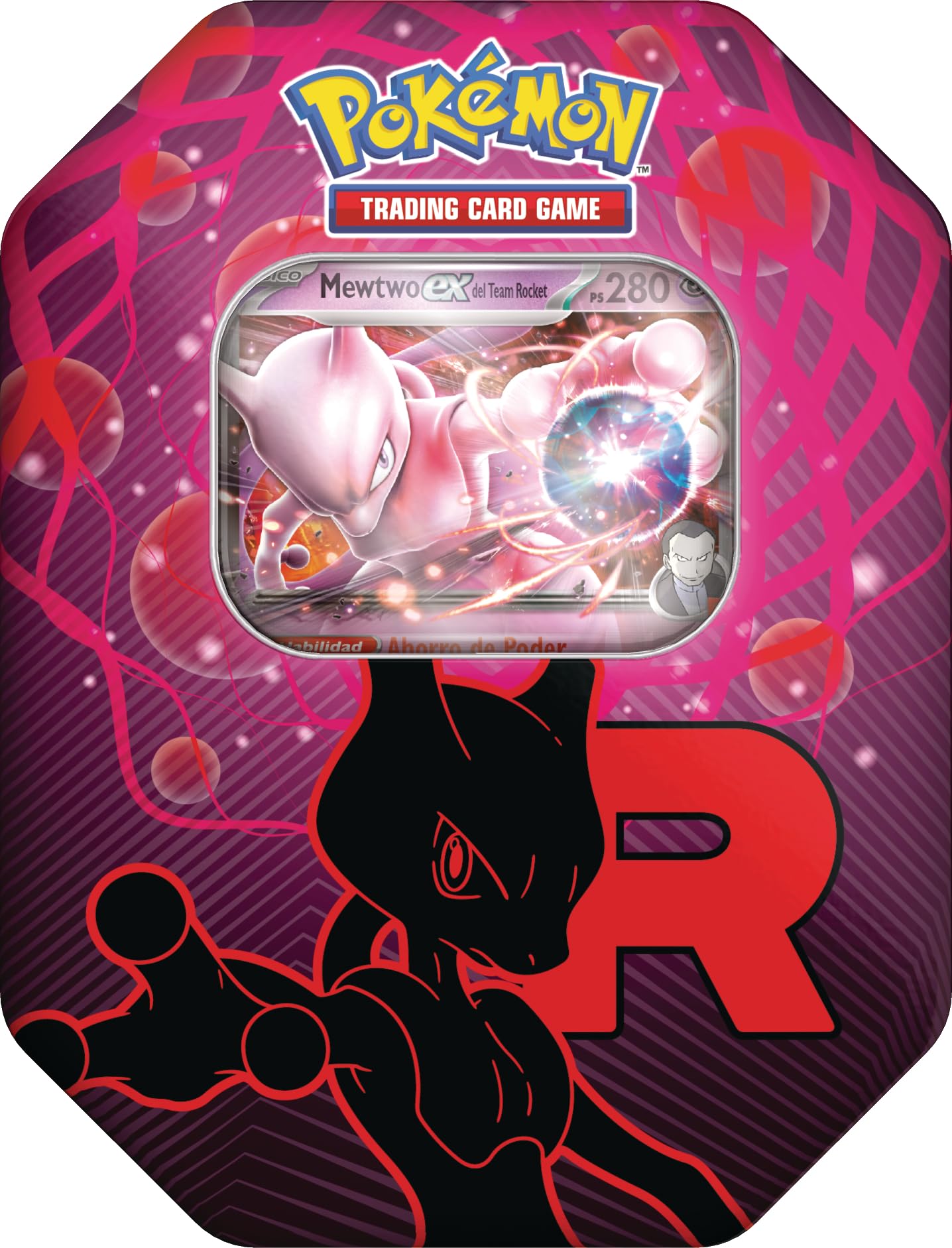 Lata Team Rocket – Mewtwo ex / Pokemon Rivales Predestinados