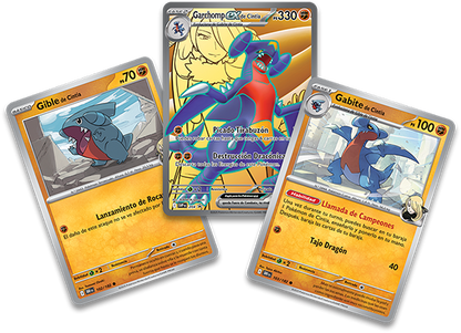 JCC Pokémon: Colección premium Garchomp ex de Cintia