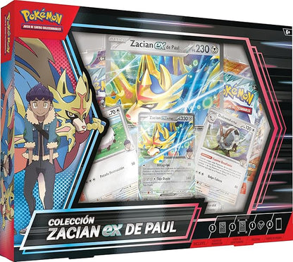 Caja Zacian EX de Paul