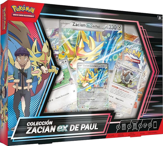 Caja Zacian EX de Paul