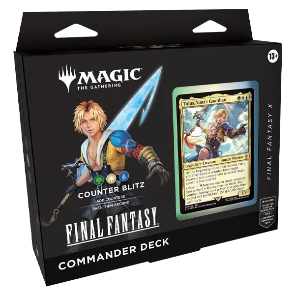 MTG – Final Fantasy Commander Decks Set | Pack con los 4 Mazos - EN