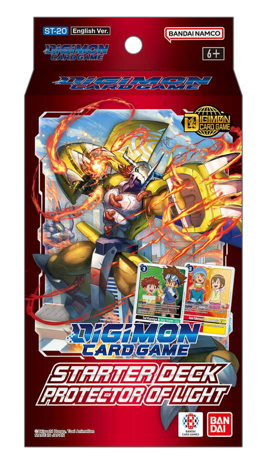 Digimon Starter Deck ST20 Protector Of Light