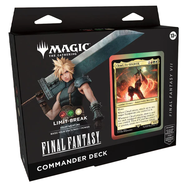 MTG – Final Fantasy Commander Decks Set | Pack con los 4 Mazos - EN