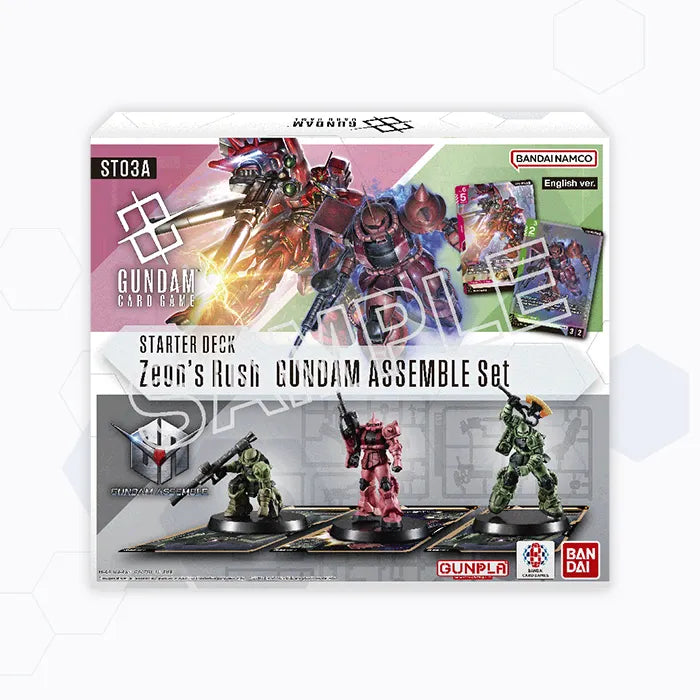 Zeon's Rush [ST03] - Gundam Assemble Set